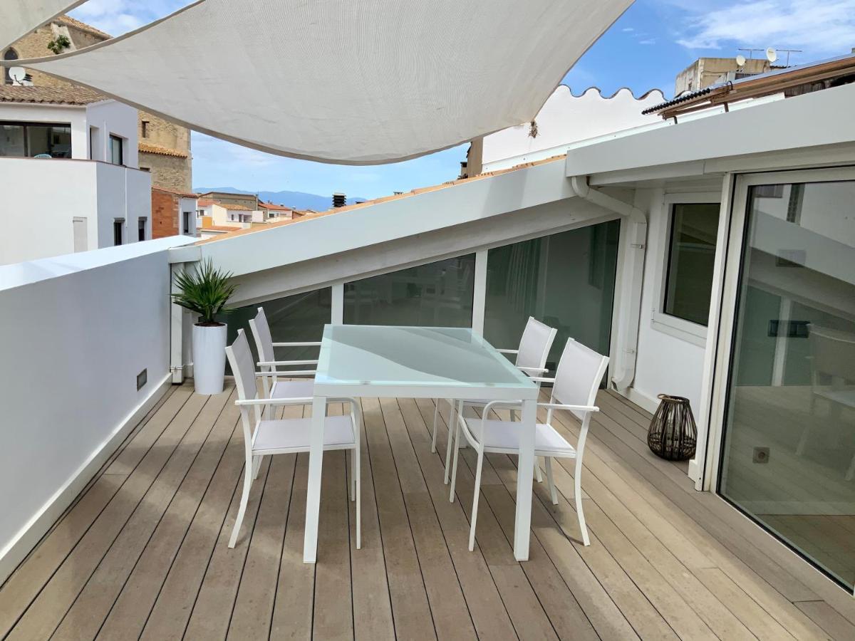 Duplex Can Quim, Terrace Boutique Apartment L' Escala Exterior foto
